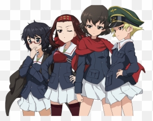 Download Girls Und Panzer Saemonza Hd - Girls Und Panzer Png,Anime Girls Png