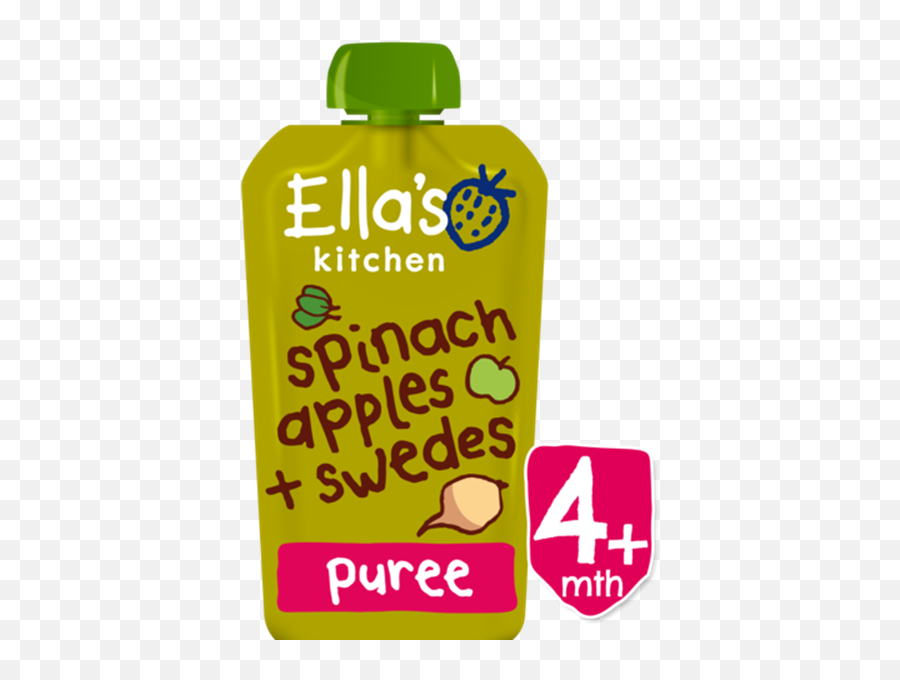 Ellau0027s Kitchen Spinach Apples Swedes 120g - Kitchen Png,Spinach Png