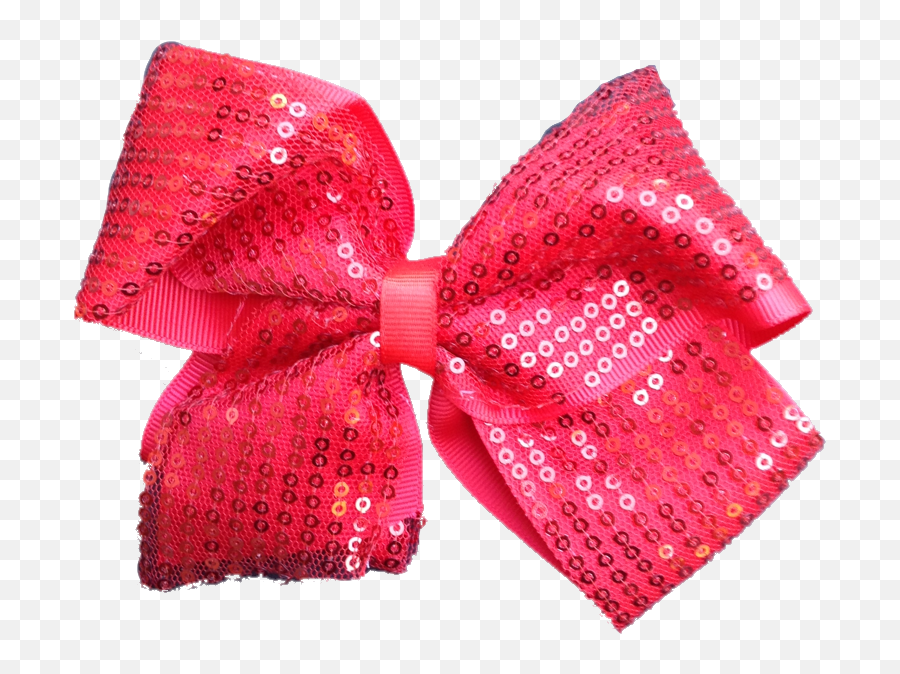 Large Sequin Bow - Transparent Bow Hair Png,Bows Png
