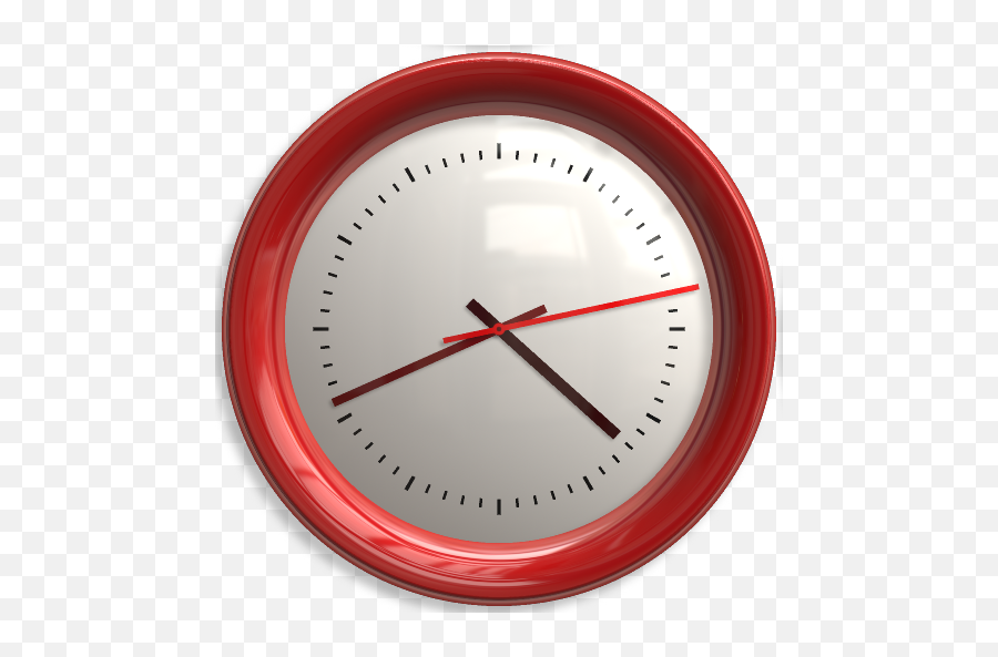 Wall Clock Png Image - Red Wall Clock Png,Grandfather Clock Png