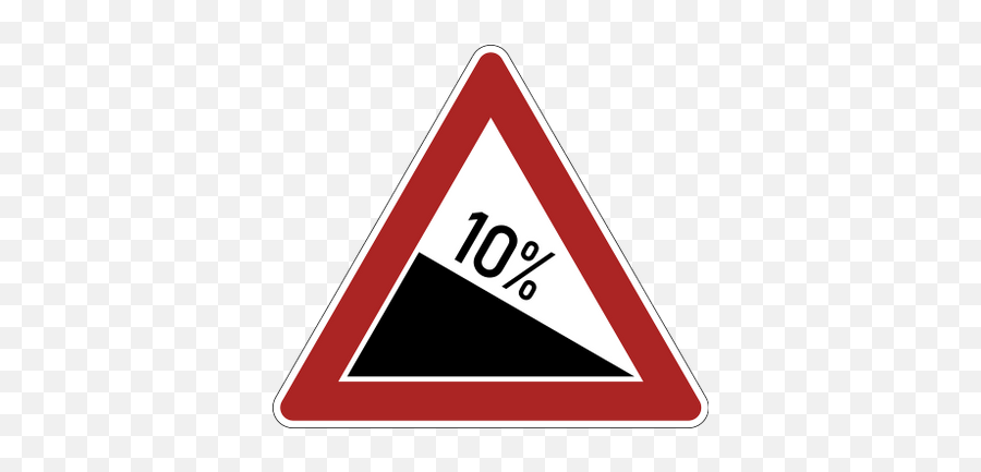 Traffic Signs Transparent Png Images - Warning Signs Slope,Traffic Sign Png