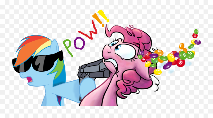 Download My Little Pony With A Gun Hd Png - Uokplrs My Little Pony Pistola,Skittle Png