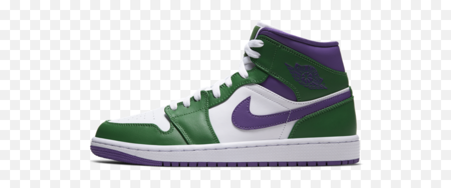 Air Jordan 1 Mid U0027incredible Hulku0027 554724 - 300 Sneakerjagers Jordan 1 Mid Incredible Hulk Png,Incredible Hulk Logo