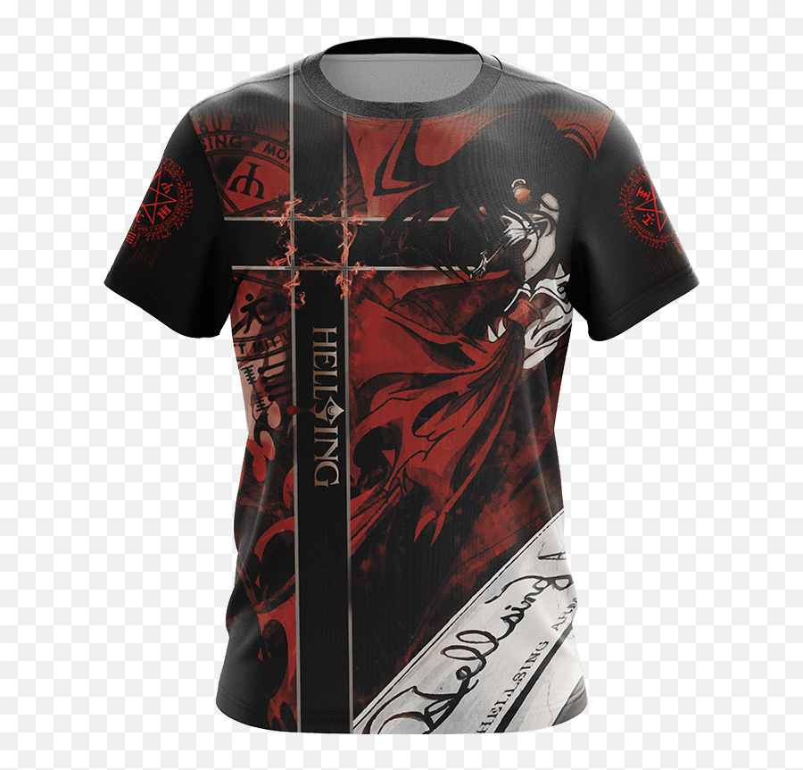 Hellsing Alucard New Version Unisex 3d T - Shirt Coolwick Png,Hellsing Png