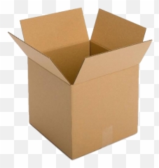 Cardboard Box Png - Cardboard Box Transparent,Cardboard Box Transparent