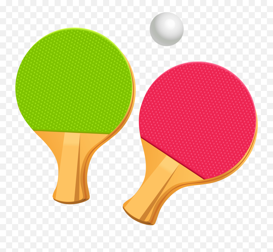 Table Tennis Ping Pong Paddles Png - Table Tennis,Ping Pong Png