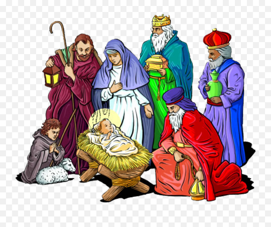 Christmas Nativity Png Files - Mary And Joseph Christmas Story,Nativity Png