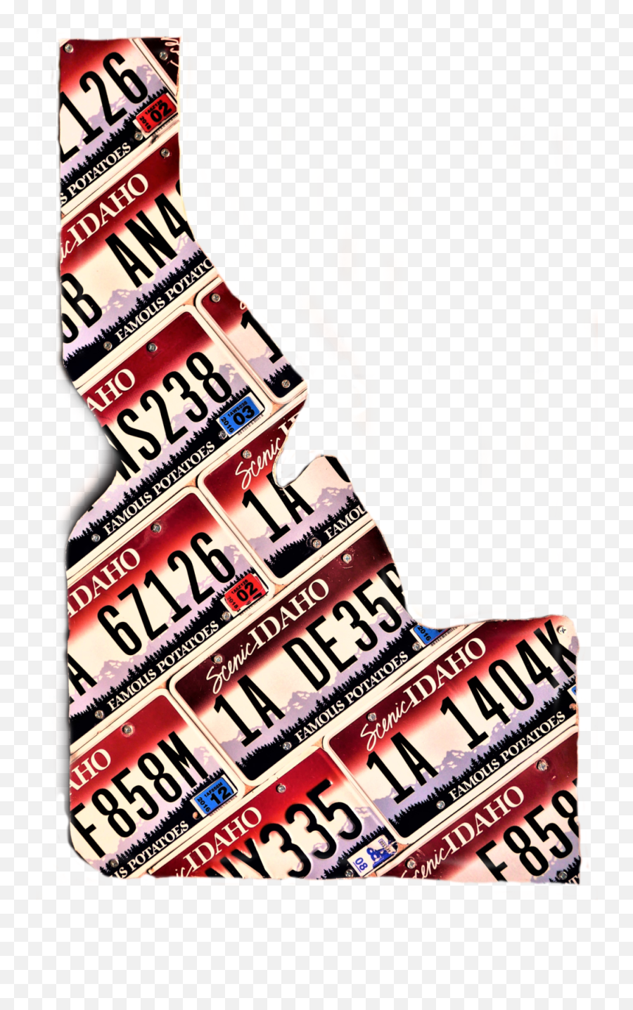 Idaho License Plate Art 208brigade Png