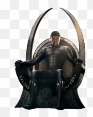 Black Panther Mask Png - Chadwick Boseman As The Black Panther,Black Panther Mask Png