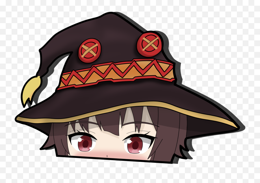 Megumin Peeker - Fictional Character Png,Megumin Png