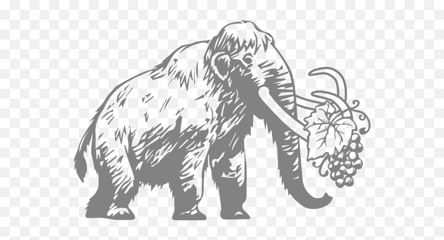 The Woolly Mammoth - Indian Elephant Transparent Cartoon Transparent Cartoon Woolly Mammoth Png,Mammoth Png