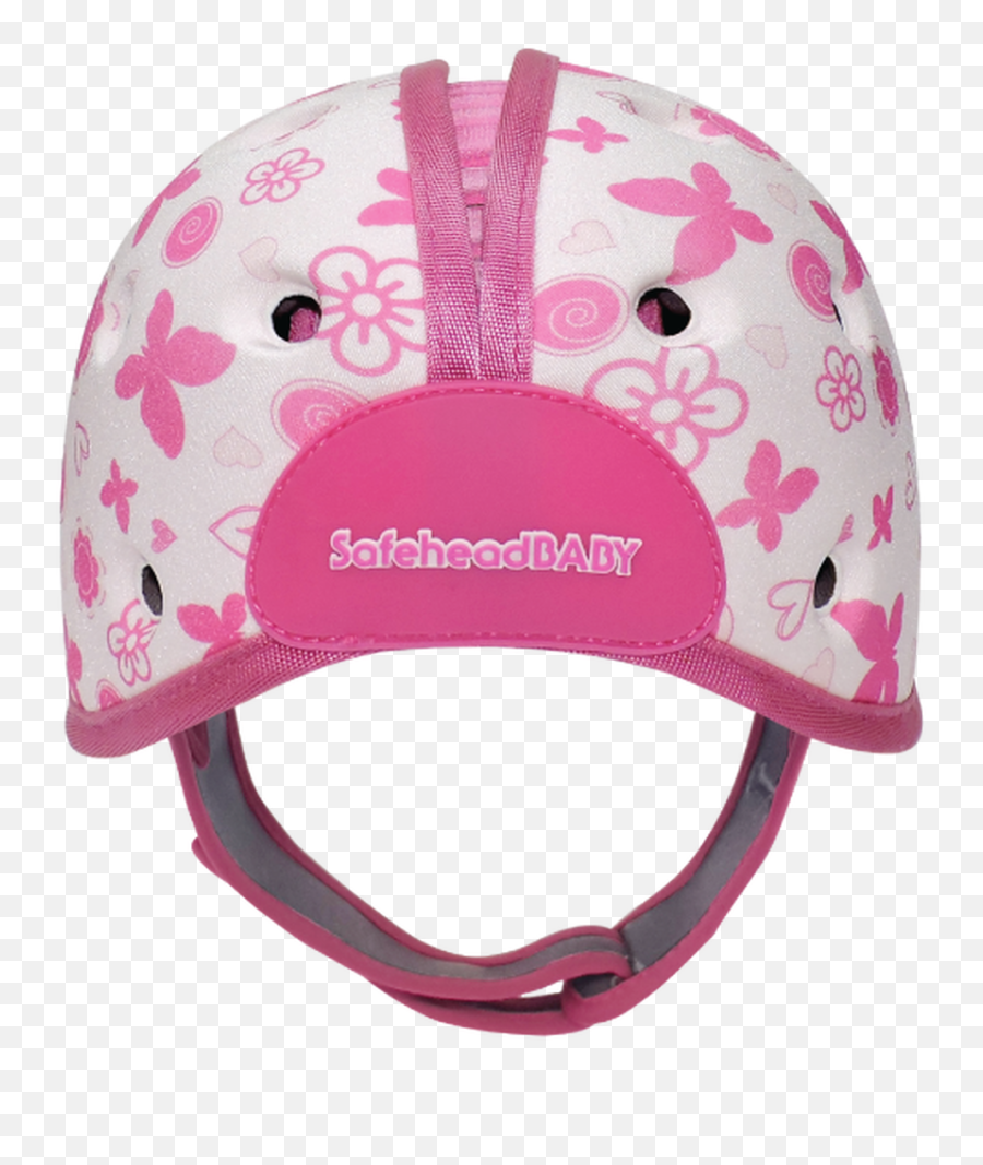 Soft Protective Headgear - Pink Butterfly Safeheadbaby Png,Pink Butterfly Png