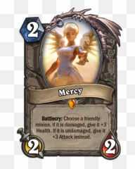 Overwatch Related Hearthstone Cards - Hearthstone Longest Card Text Png,Mercy Overwatch Png