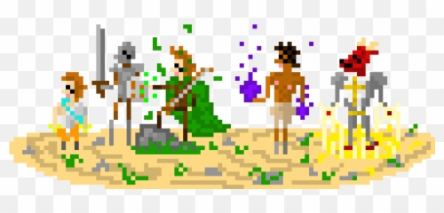 Dnd Party Pixel Art Maker - Pixel Art Party Hard Png,Dnd Png