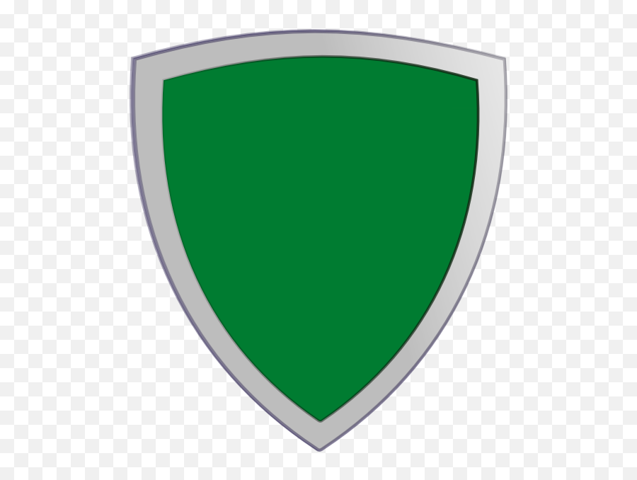 Plian Green Security Shield Clip Art - Vector Circle Png,Shield Png