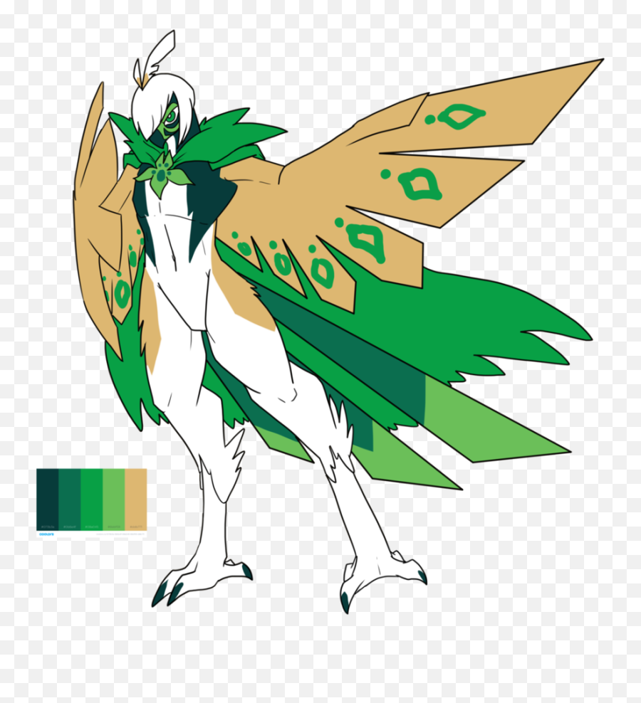 Sable The Decidueye - Sting Full Size Png Download Seekpng Fictional Character,Decidueye Png