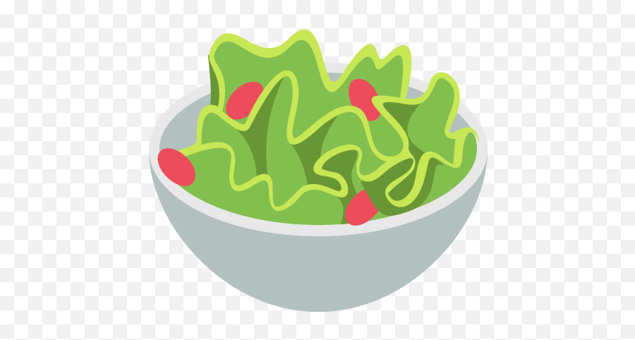 Green Salad Emoji Vector Icon Ai Eps Svg Png Free