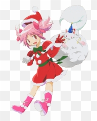 Ishileon Transparent Madoka And Kyuubey For Your Blog - Madoka Magica Christmas Png,Madoka Magica Transparent