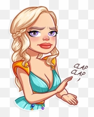 Daenerys Targaryen - Telegram Sticker Stickers png