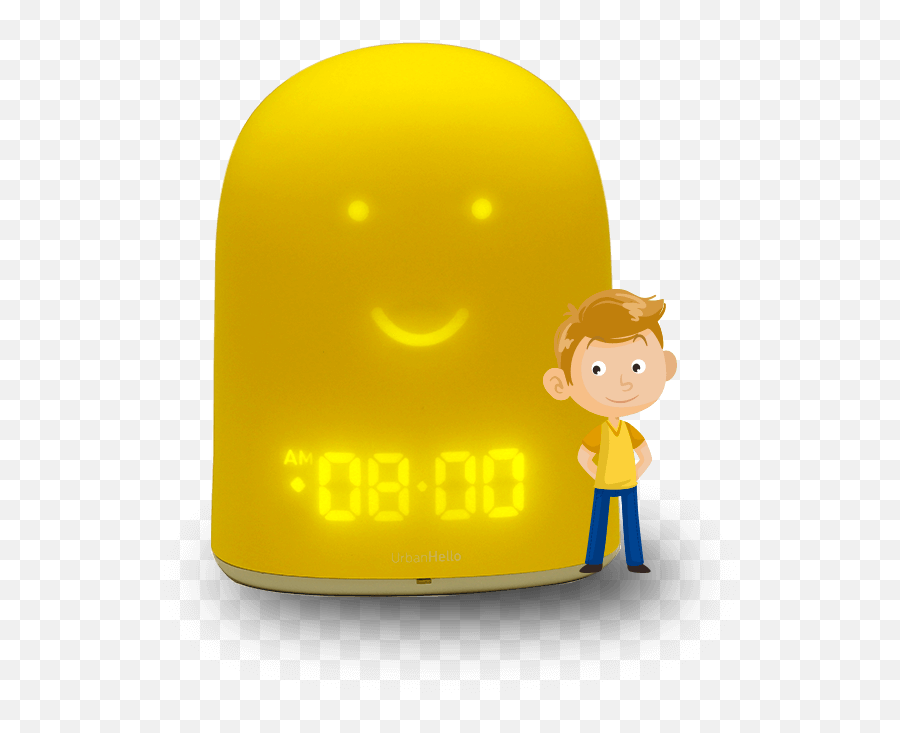 Designer Child Clock And Baby Monitor For A Better Sleep - Reveil Enfant 4 Ans Png,Alarm Clock App Icon