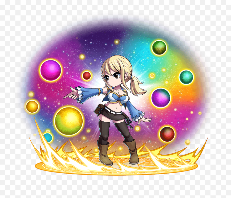 Lucy Heartfilia - Lucy Heartfilia With Celestial Spirits Png,Erza Scarlet Icon