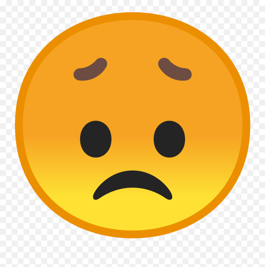 Disappointed Face Icon Noto Emoji Smileys Iconset Google - Lineage Brewing Png,Smile Face Icon