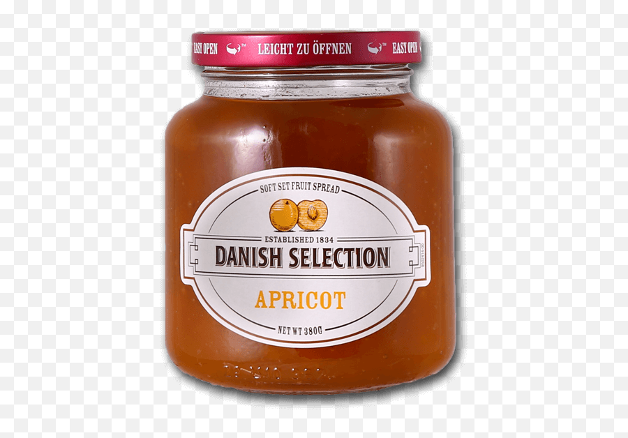 Danish Selection Apricot Fruit Spread 380g - Natural Foods Png,Fruit Transparent