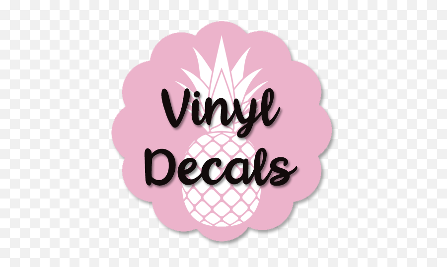 All Decals U2013 Pink Pineapple Works - Girly Png,Walt Disney World Cinderella Castle Sticker Icon