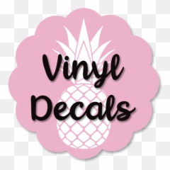 All Decals U2013 Pink Pineapple Works - Girly png