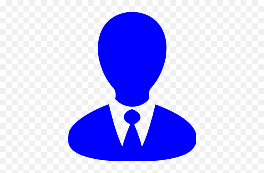 Blue Businessman Icon - Business Man Blue Icon Png,Business Man Icon Png