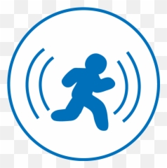 Vista Wifi Teletechno Communications - Motion Detection Icon Blue png