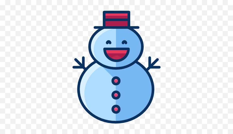 Man Snow Snowman Winter Icon Png