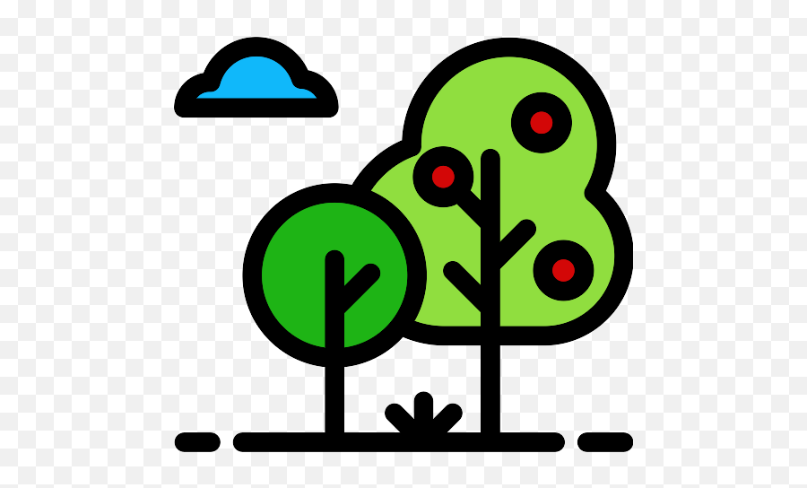 Fruit Tree Vector Svg Icon - Arbol Frutal Png Icono,Fruit Tree Icon