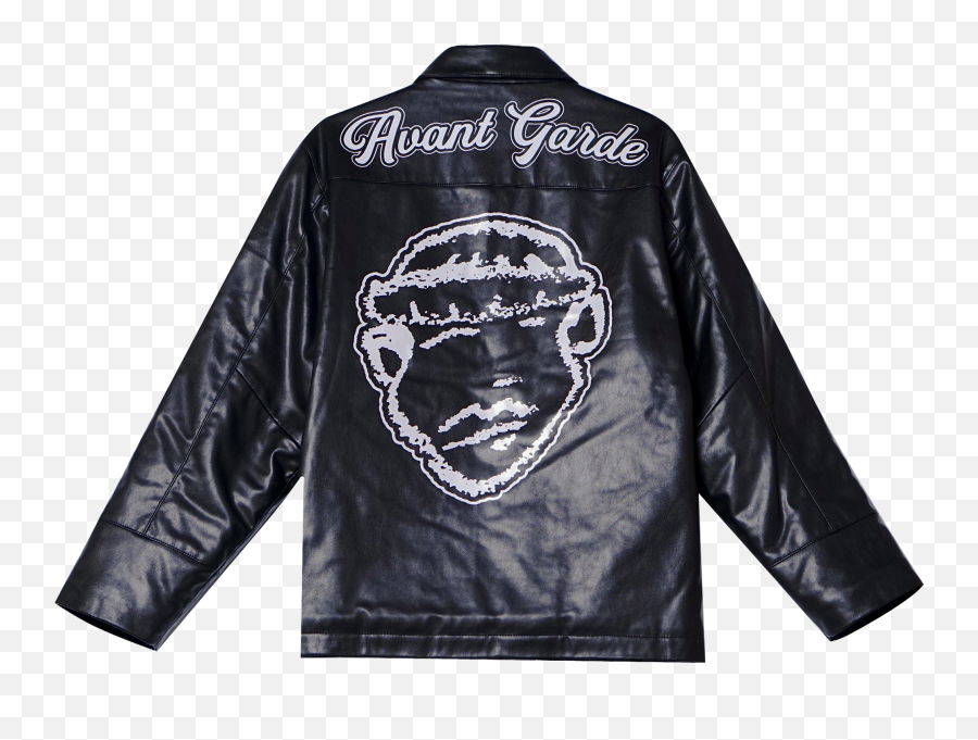Avant Garde Leather Jacket - Born X Raised Awake Ny T Shirt Png,White Icon Motorcycle Jacket