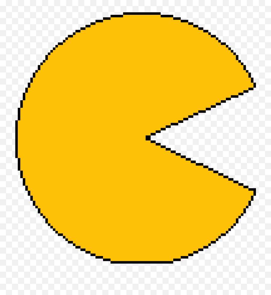 Pac - Man Png Pacman Png Minecraft Pac Man Pixel Art,Pac Man Transparent Background
