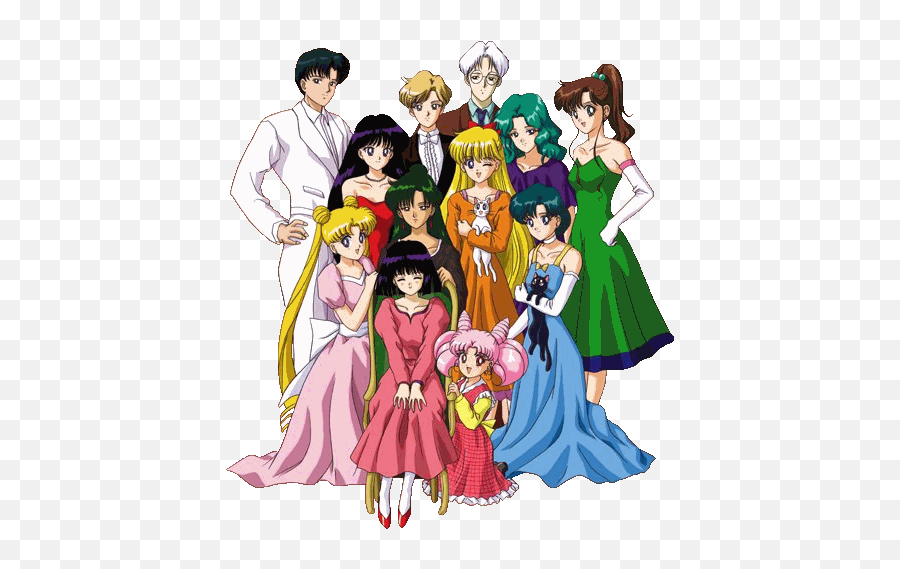 Brj Th3 Prty Lf3styl3 Kw33n U200du0027s - Sailor Scouts Sailor Moon Group Png,Buffy Aim Icon
