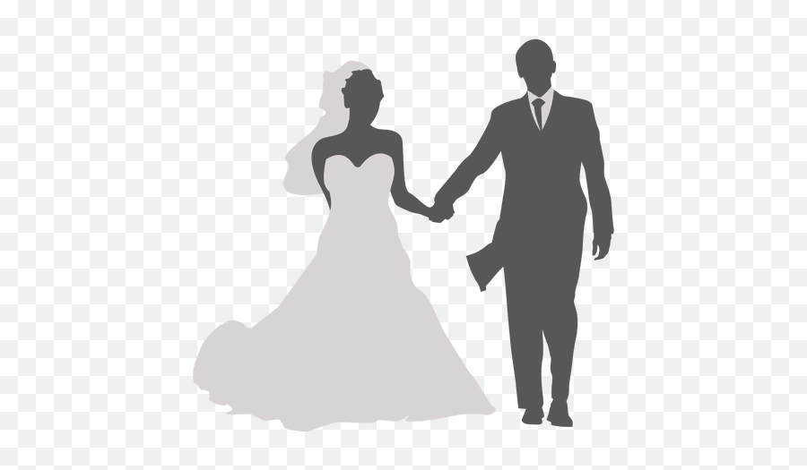 Download Wedding Couple Walking Silhouette 4 Transparent Png U0026 Svg Transparent Marriage Png Free Transparent Png Images Pngaaa Com