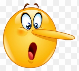 Lying Face Emoji Png Transparent - Clipart World Fib