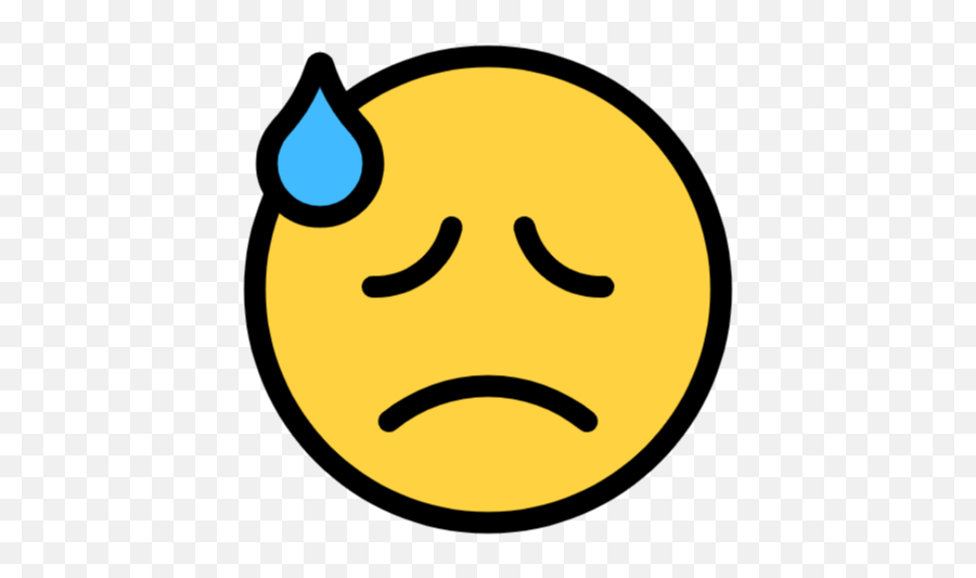 Free Sad Face Icon Symbol Png Svg Download - Sad Png Emoji,Face Icon