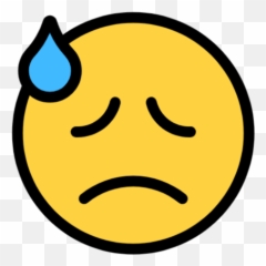 Free Sad Face Icon Symbol Png Svg Download - Png Emoji