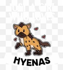 Just A Girl Who Loves Hyenas Cute Costume Coffee Mug - Animal Figure png