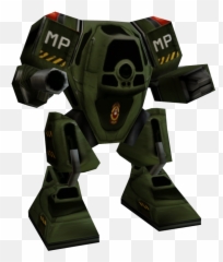 Pc Computer - System Shock 2 Military Police Assault Robot png