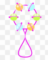 Rattle Toy Vector Clip Art Public Domain Vectors - Animasi Mainan Bayi Png