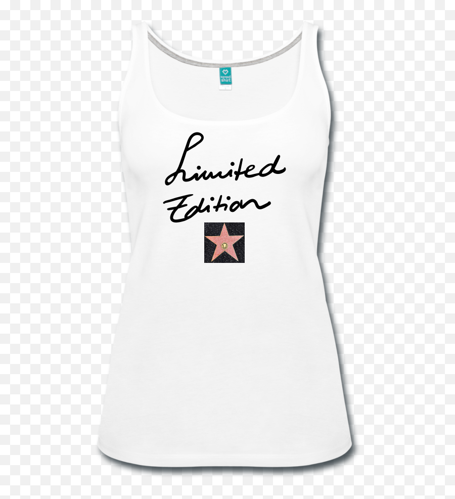 Limited Edition Hollywood Star Walk Of Fame Womenu0027s Premium - Black Top With Bicycle Png,Hollywood Star Png