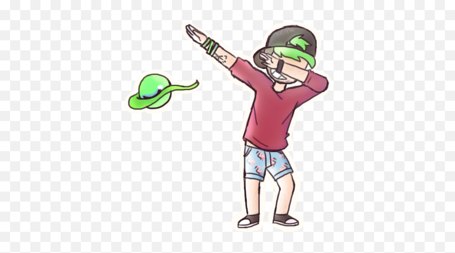 Lean And Dab - Jacksepticeye Dab Png,Jacksepticeye Png