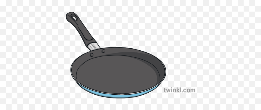 Frying Pan Cooking Kitchen Ks1 Illustration - Twinkl Frying Pan Png,Frying Pan Transparent