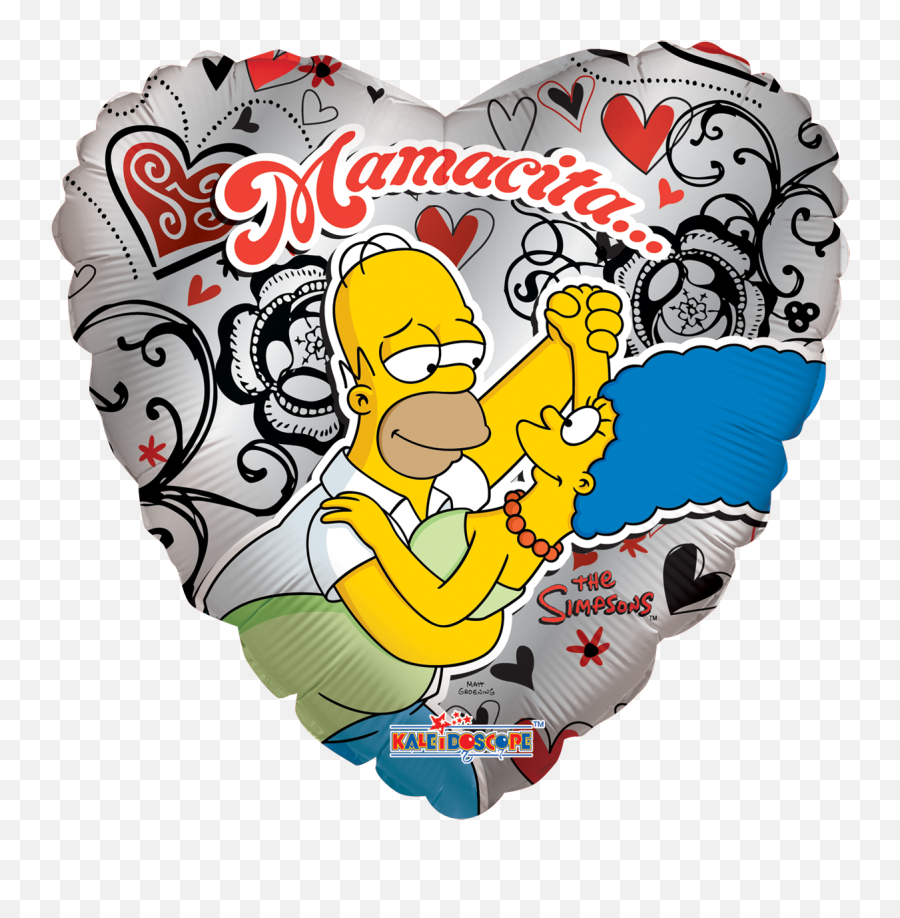 Homero Y Marge Enamorados - Homer Y Marge Enamorados Full Homer Simpson Valentines Day Card Png,Homero Png