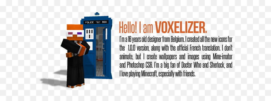 Voxelizer The Mine - Imator Wiki Fandom Language Png,Create Icon In Photoshop Cs6