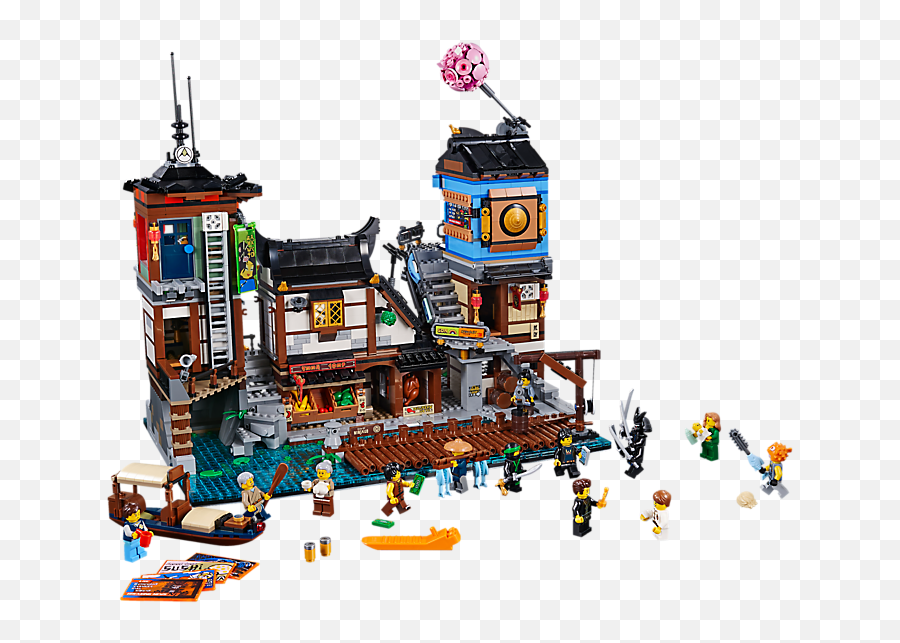 Ninjago City Docks - Kiddiwinks Online Lego Shop Lego Ninjago City Docks Png,Ninjago Png