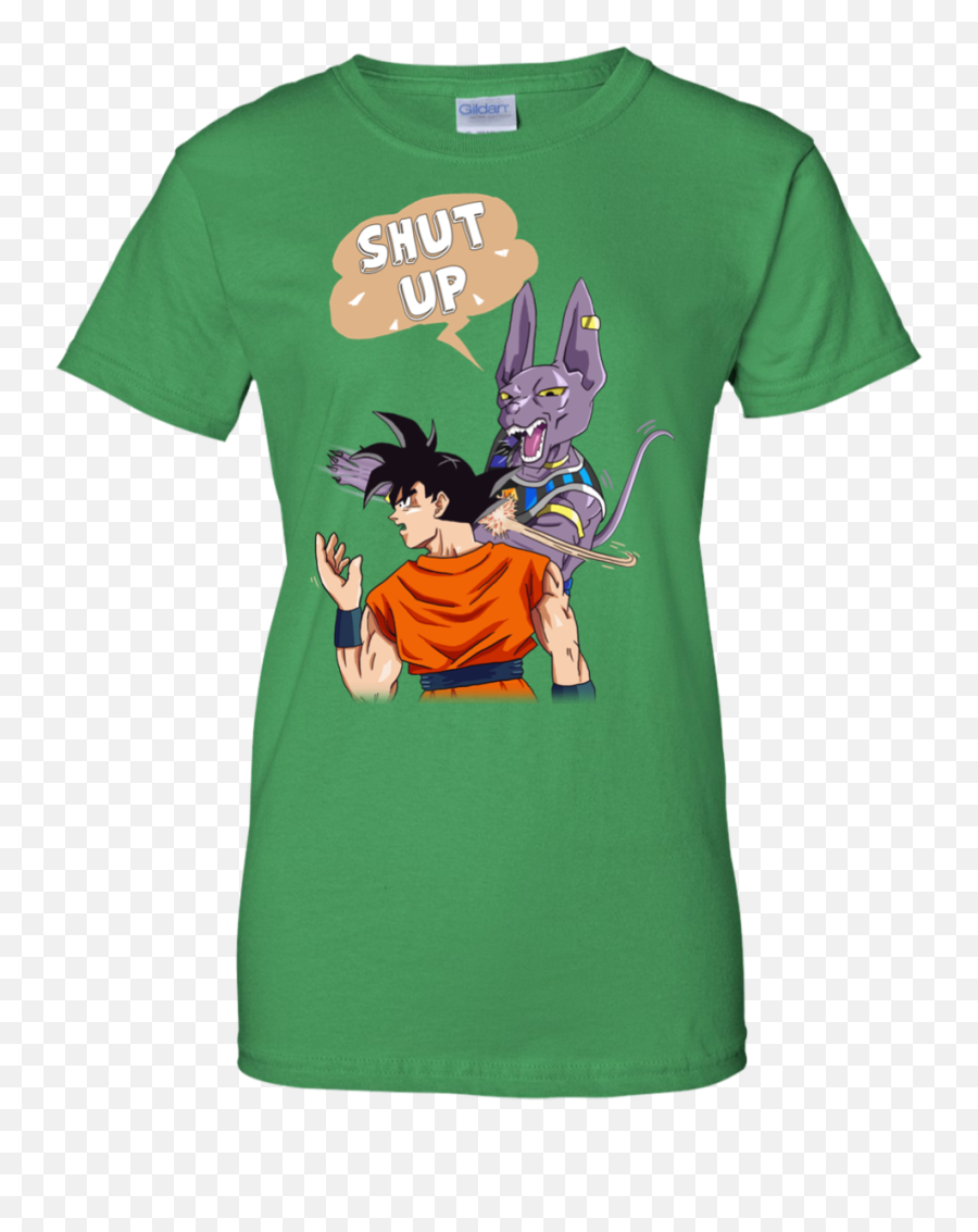 Shut Up Goku And Beerus Meme Dbz Dragon Ball Best Selling T Png
